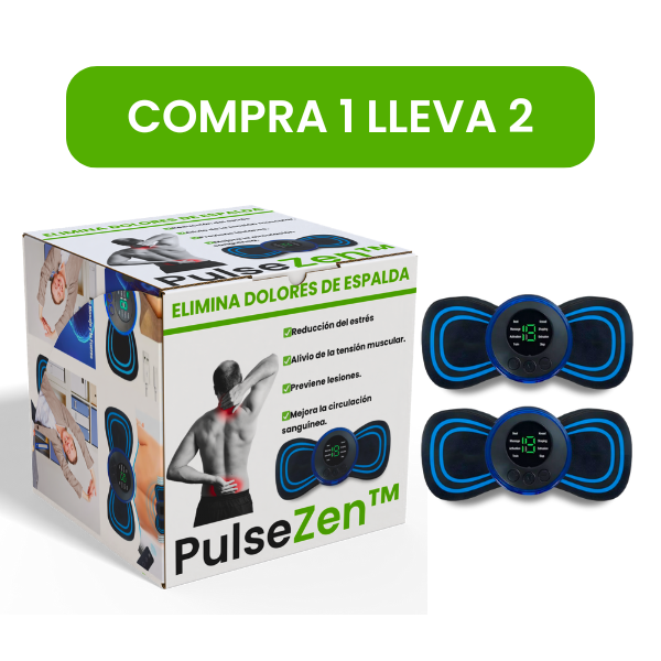 Mini Masajeador Eléctrico PulseZen™ + Envío Gratis