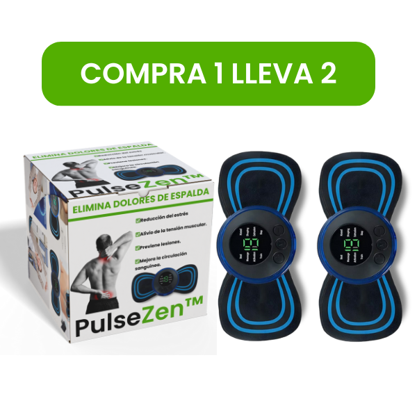 Mini Masajeador Eléctrico PulseZen™ + Envío Gratis