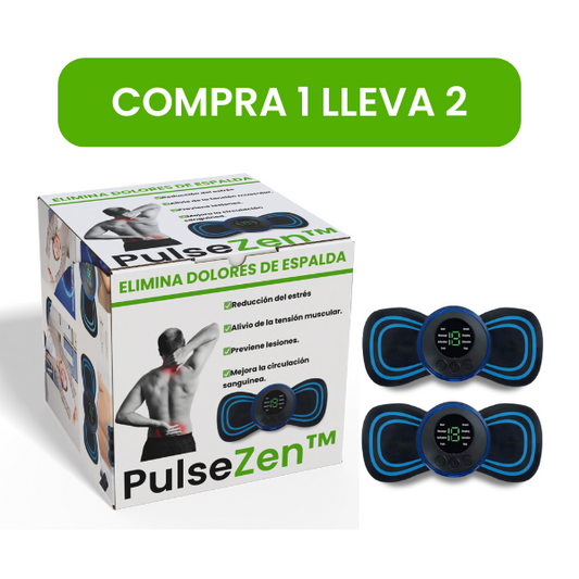 Mini Masajeador Eléctrico PulseZen™ + Envío Gratis